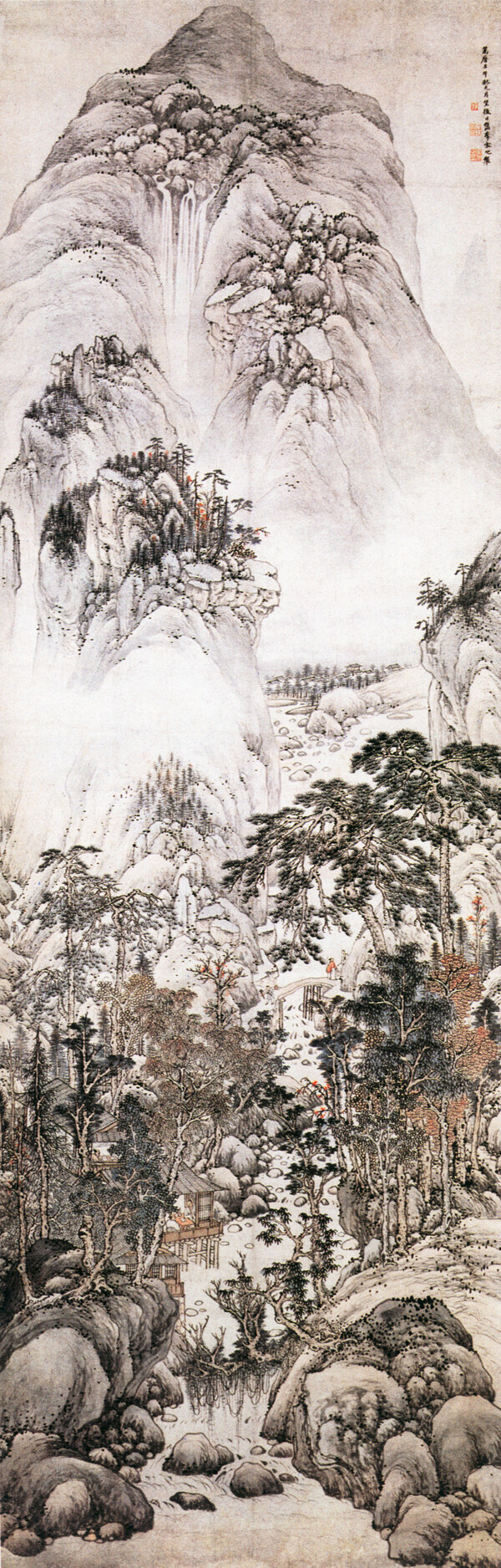 山水名画2山水图