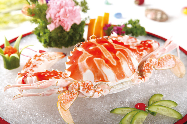 潮式冻红蟹