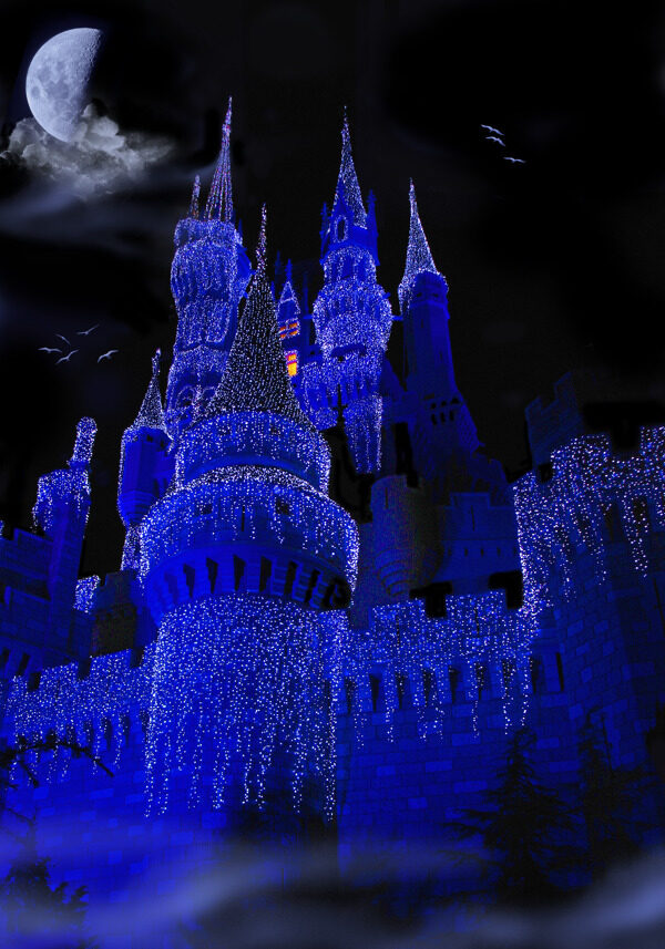 深蓝色城堡