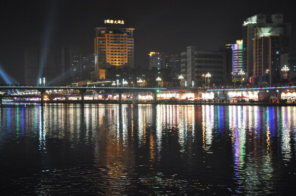 城市夜景图片