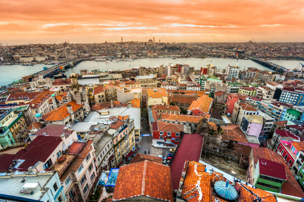 美丽伊斯坦布尔风景