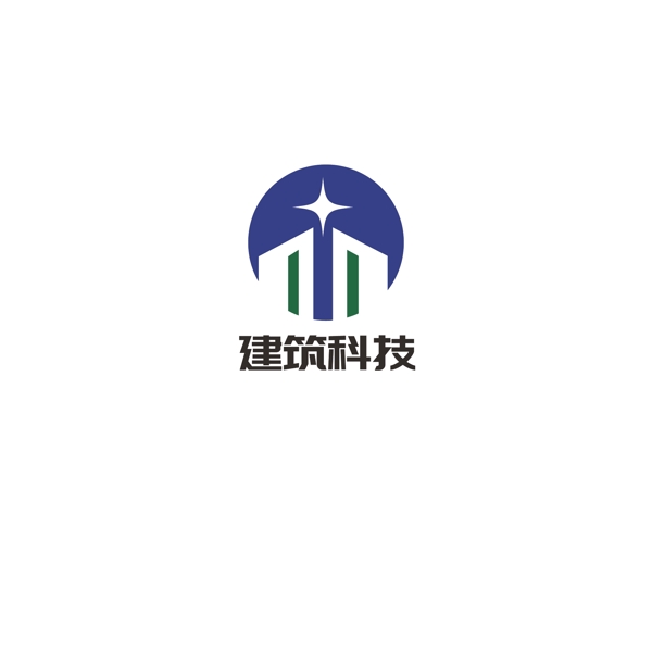 建筑科技logo设计