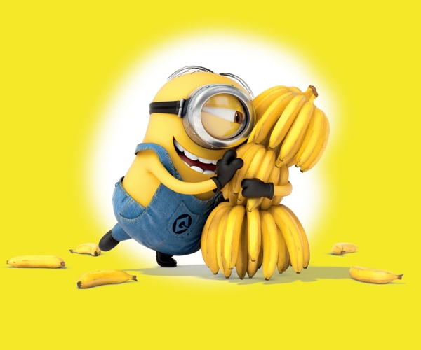 香蕉大眼萌图片