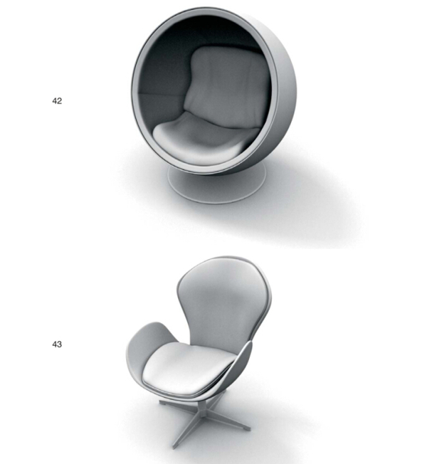 圆型休闲椅