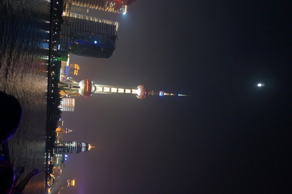 上海夜景东方明珠