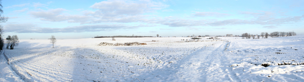 冬天雪景风景图片