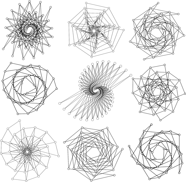 几何线条数学底纹背景图片