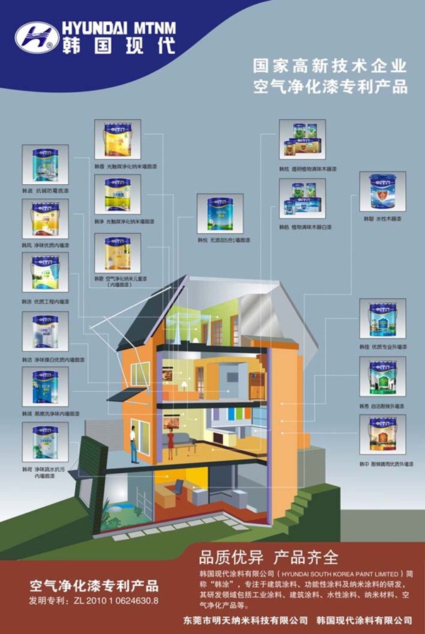 韩国现代涂料