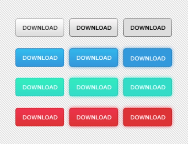 12酥WebUI的下载按钮PSD素材