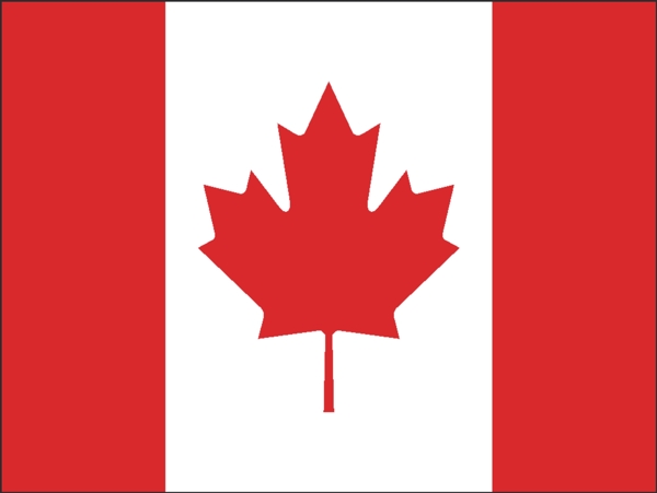 矢量加拿大国旗