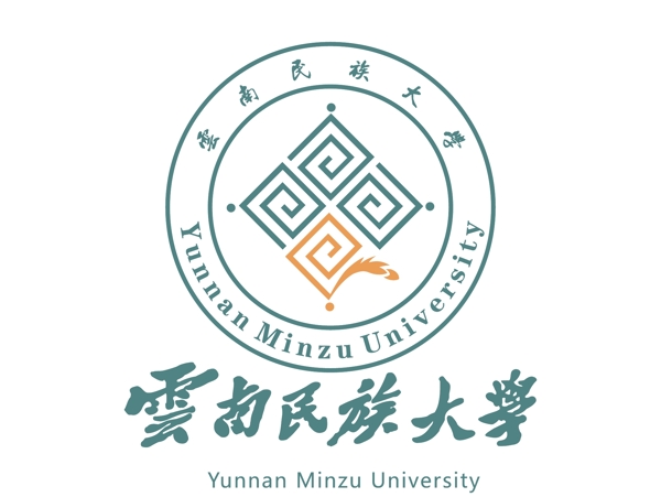 云南民族大学logo