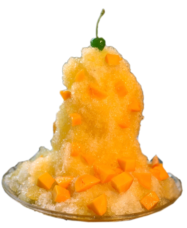 芒果刨冰PSD分层素材图片