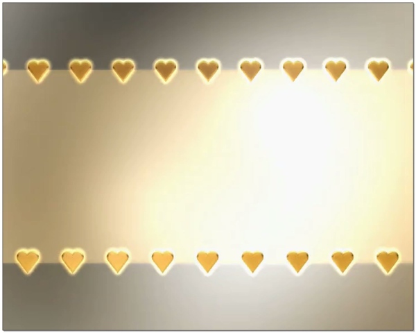 黄色婚礼片头视频背景素材