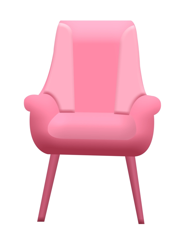 椅子家具沙发插画