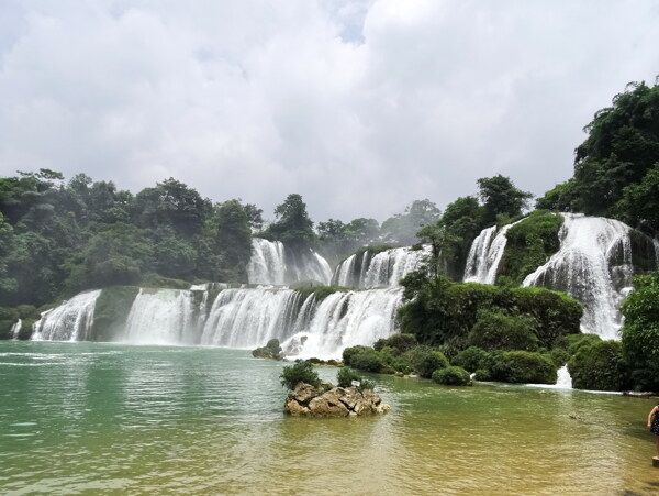 广西德天风景