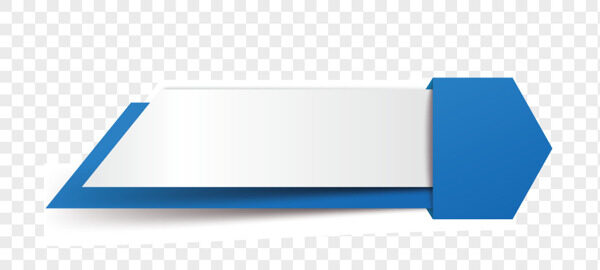 简约蓝白配色创意多边形纹理边框