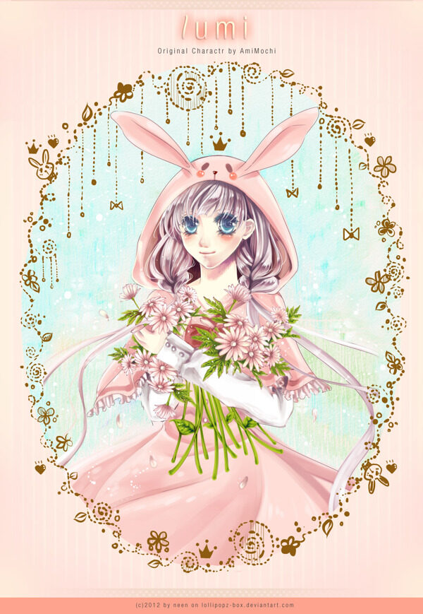 兔子和Flowers