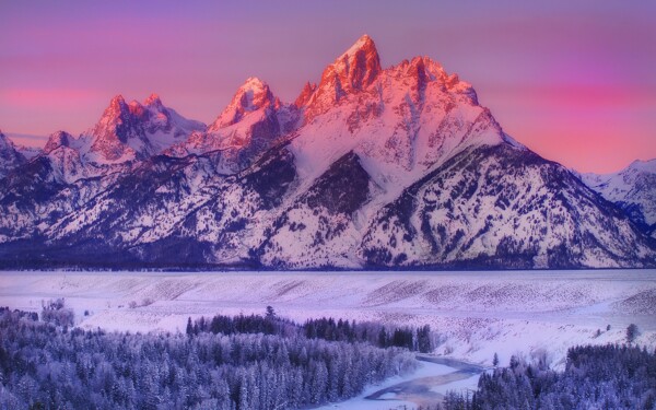 雪山图片