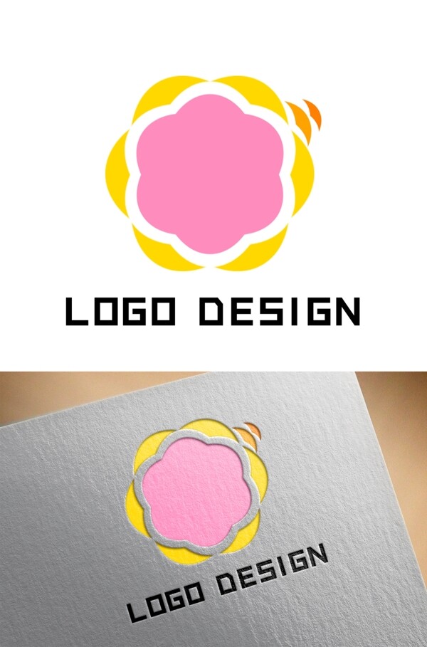 花瓣logo设计