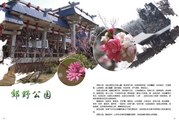 云南公园旅游宣传画册