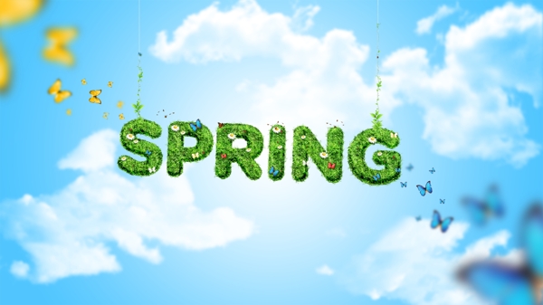 Spring春季活动海报