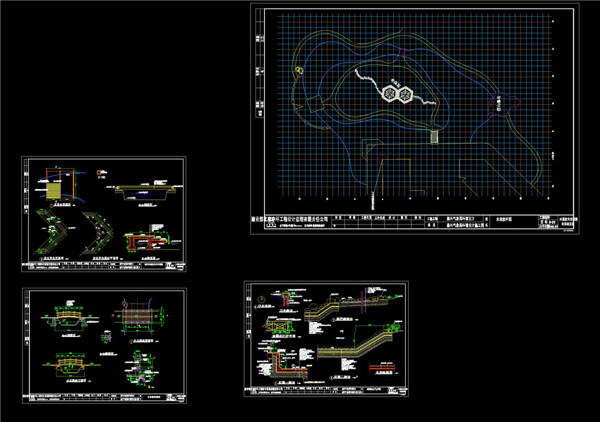水池CAD景观图纸