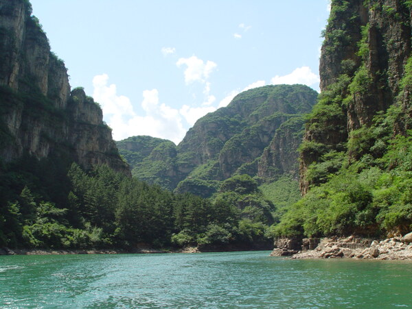 龙庆峡风光图片