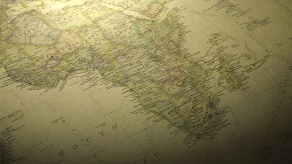 一张横跨非洲的老式地图2