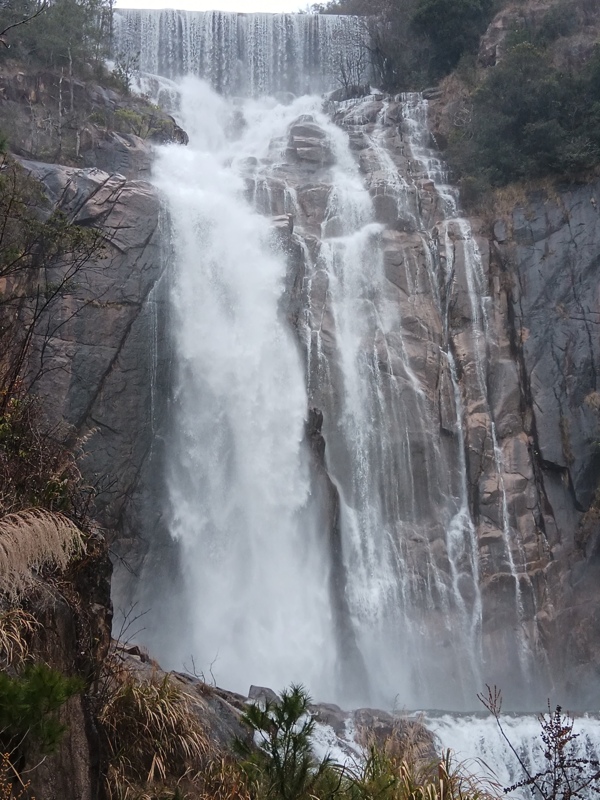 山川瀑布自然景观