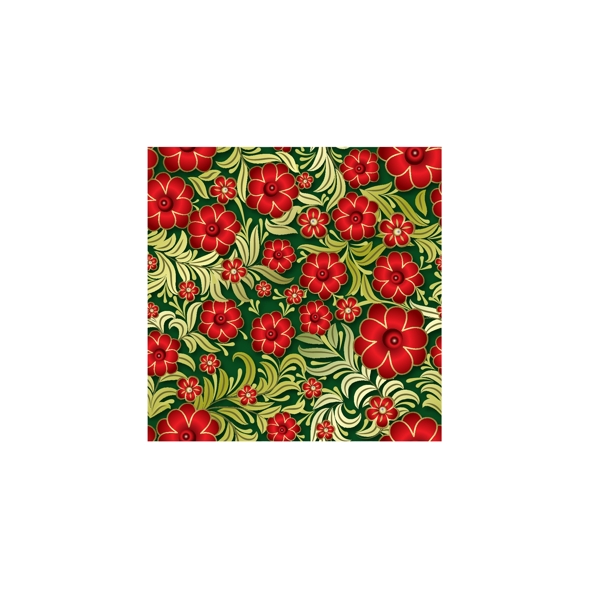 红色立体艺术花卉纹理